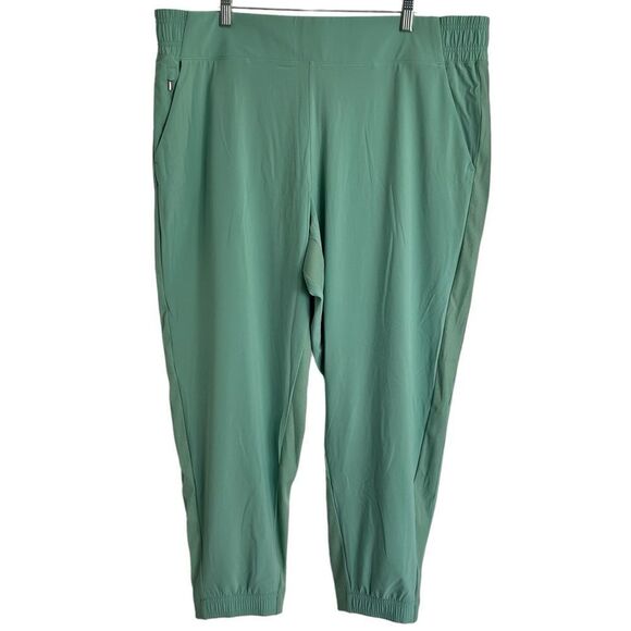 Athleta Brooklyn Mid Rise Ankle Pant in Raleigh Green size 20 - Picture 3 of 14